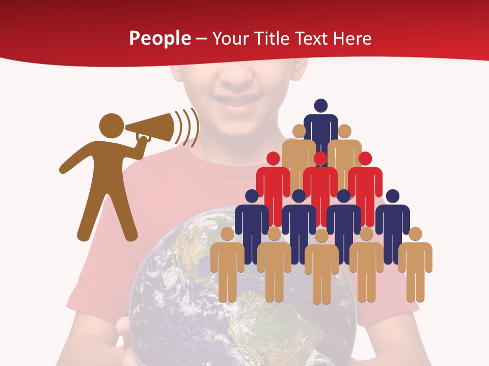 Senior  Assistance Young PowerPoint Template