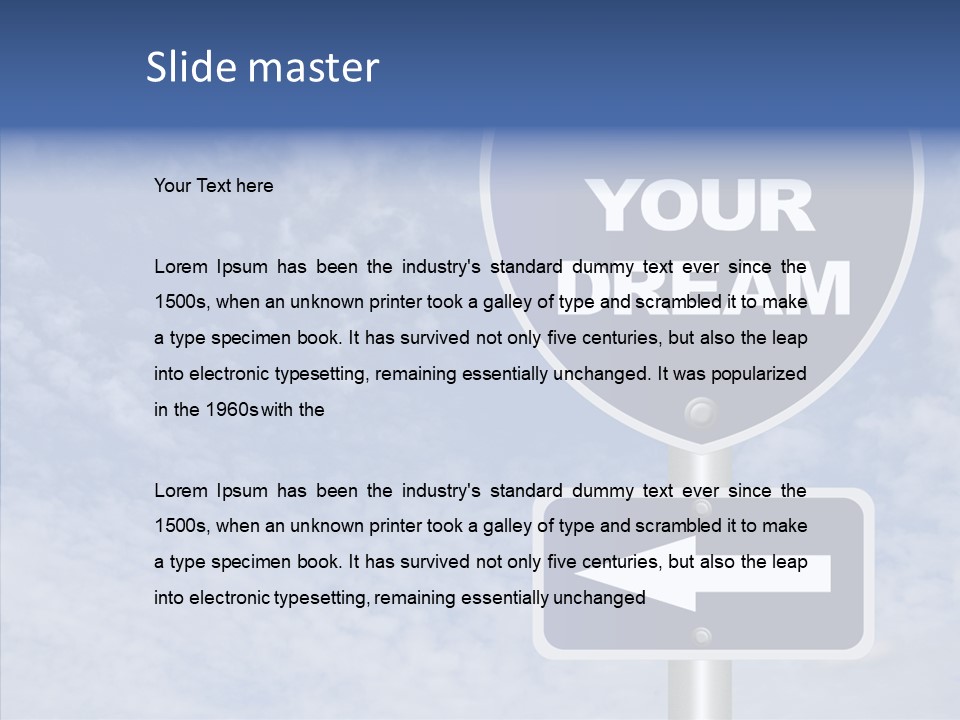 Closeup Human Two PowerPoint Template