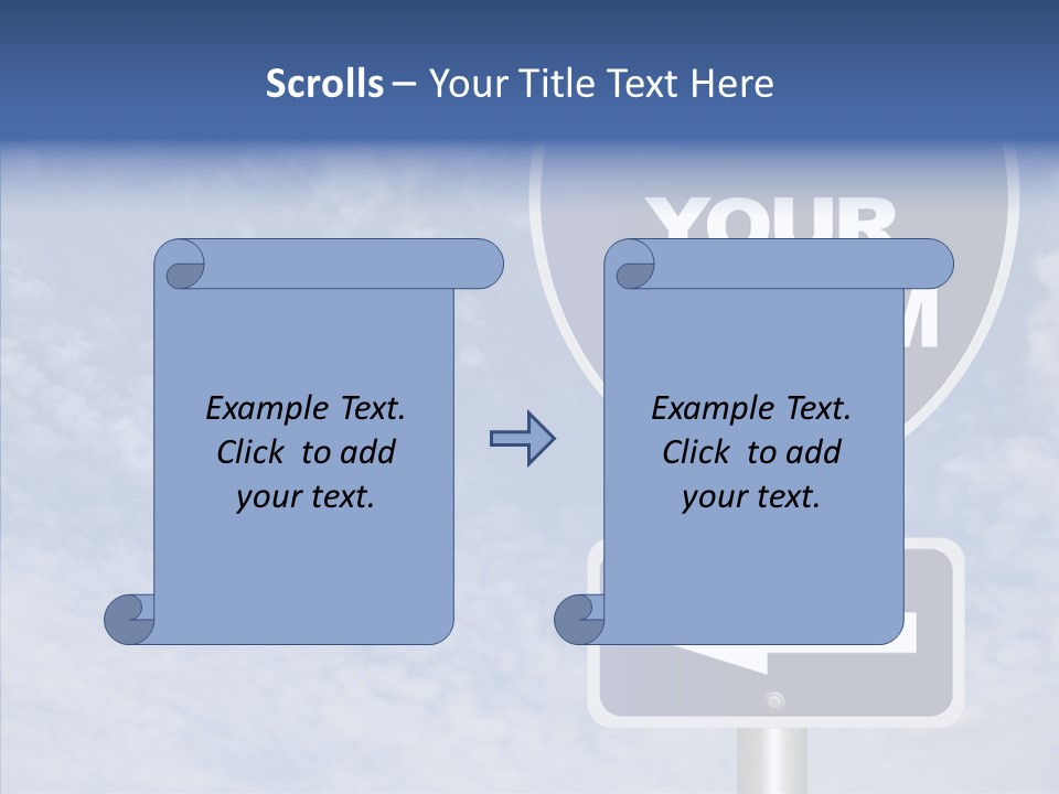 Closeup Human Two PowerPoint Template