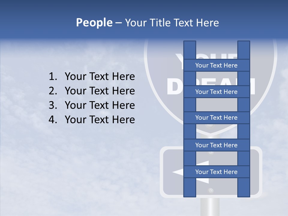 Closeup Human Two PowerPoint Template