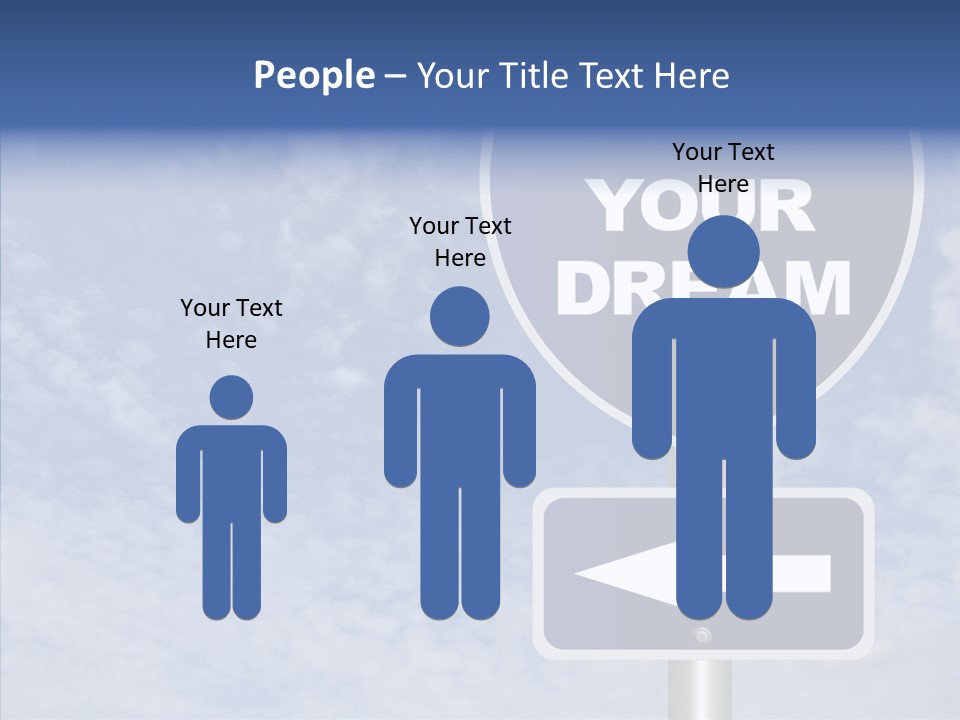 Closeup Human Two PowerPoint Template