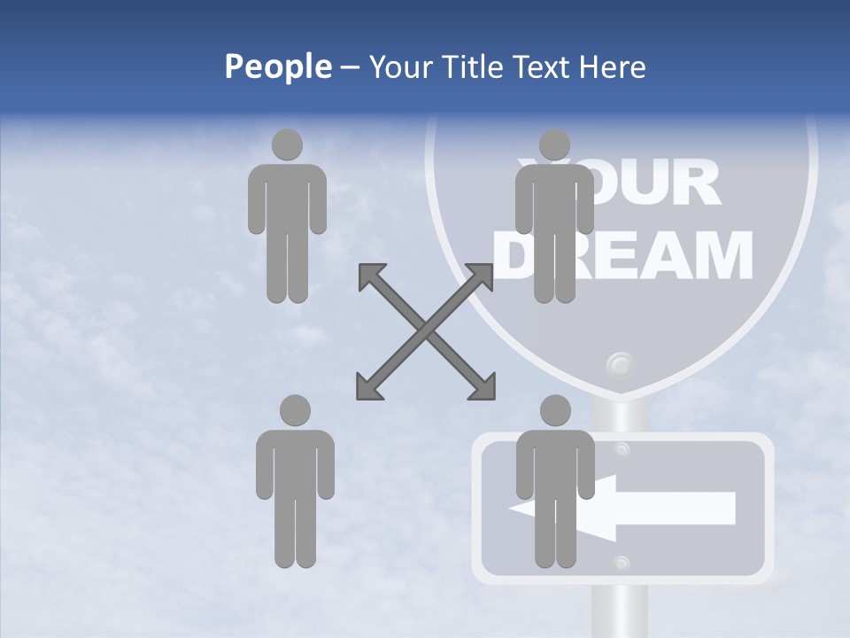 Closeup Human Two PowerPoint Template