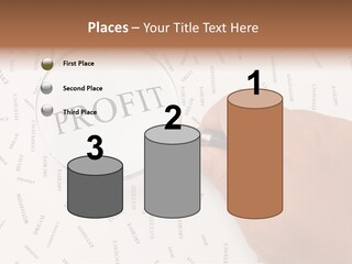 White Caregiver Senior PowerPoint Template