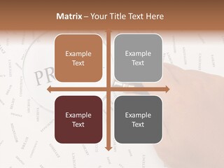 White Caregiver Senior PowerPoint Template