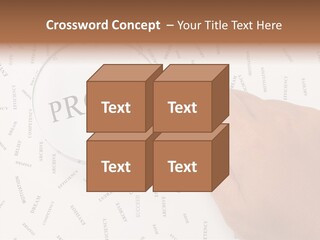 White Caregiver Senior PowerPoint Template