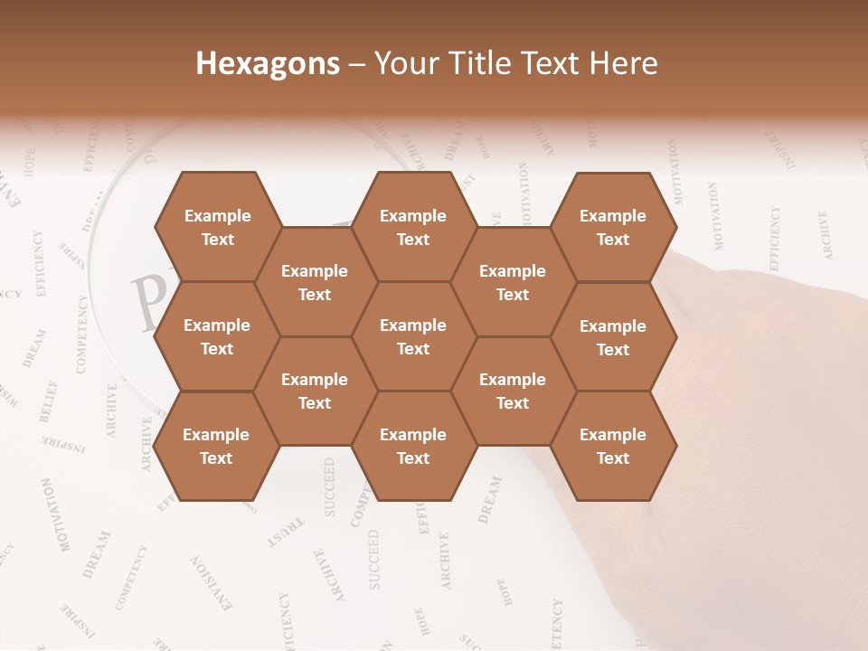 White Caregiver Senior PowerPoint Template