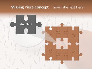 White Caregiver Senior PowerPoint Template