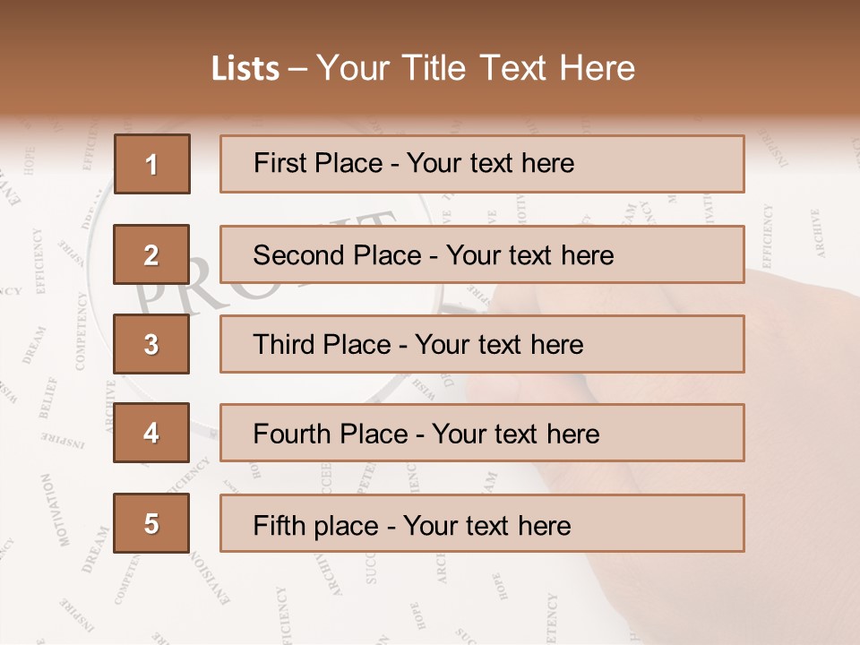 White Caregiver Senior PowerPoint Template