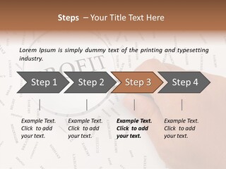 White Caregiver Senior PowerPoint Template
