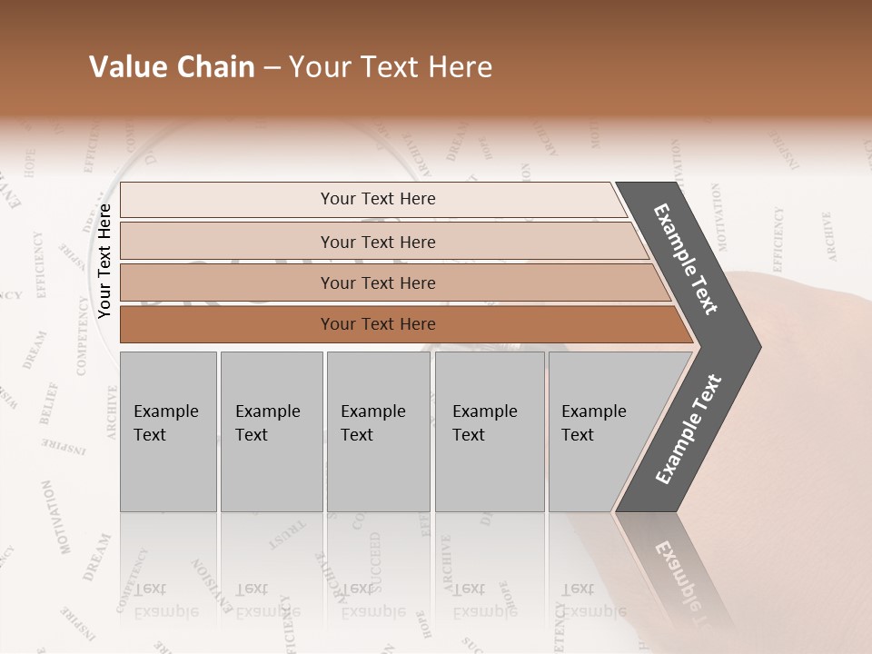 White Caregiver Senior PowerPoint Template