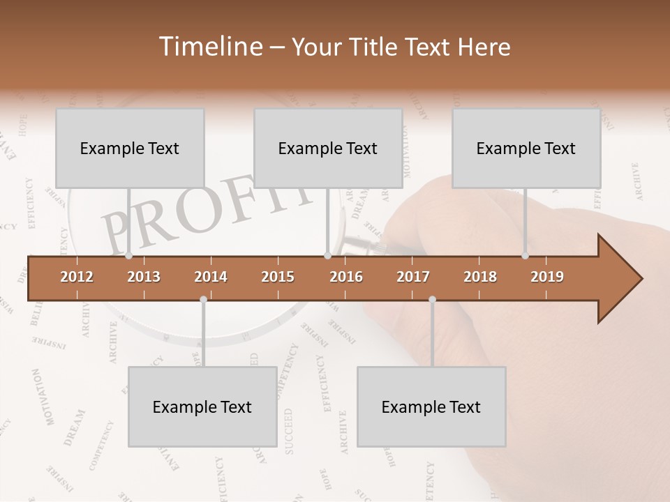 White Caregiver Senior PowerPoint Template