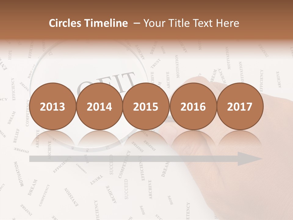 White Caregiver Senior PowerPoint Template