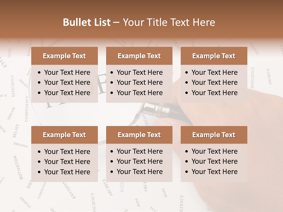 White Caregiver Senior PowerPoint Template