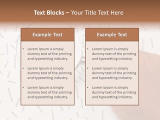 White Caregiver Senior PowerPoint Template