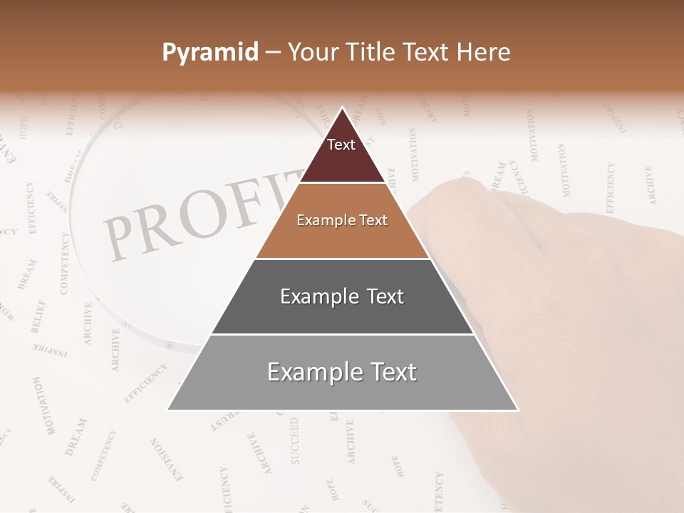 White Caregiver Senior PowerPoint Template