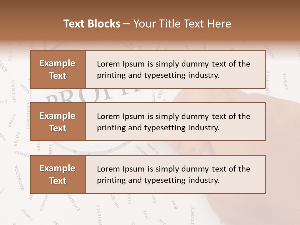 White Caregiver Senior PowerPoint Template