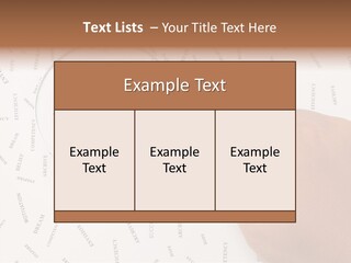 White Caregiver Senior PowerPoint Template