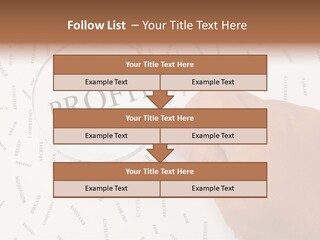 White Caregiver Senior PowerPoint Template