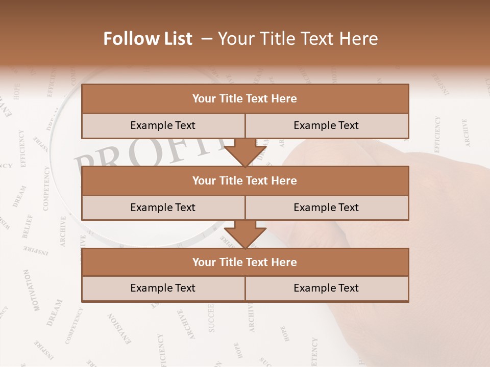 White Caregiver Senior PowerPoint Template