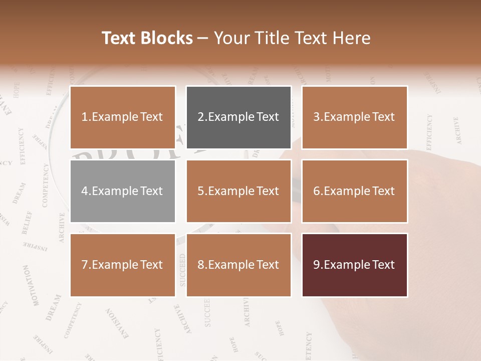 White Caregiver Senior PowerPoint Template