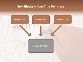 White Caregiver Senior PowerPoint Template