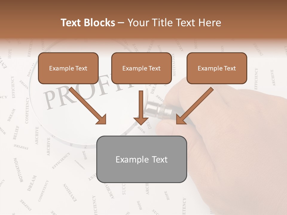 White Caregiver Senior PowerPoint Template