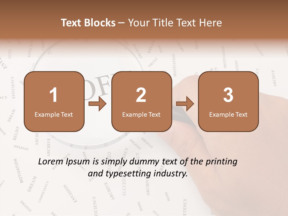 White Caregiver Senior PowerPoint Template