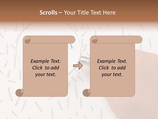 White Caregiver Senior PowerPoint Template
