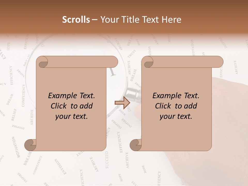 White Caregiver Senior PowerPoint Template