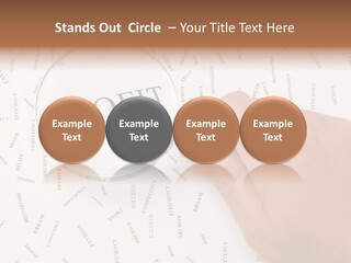 White Caregiver Senior PowerPoint Template