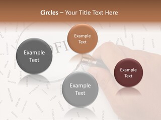 White Caregiver Senior PowerPoint Template