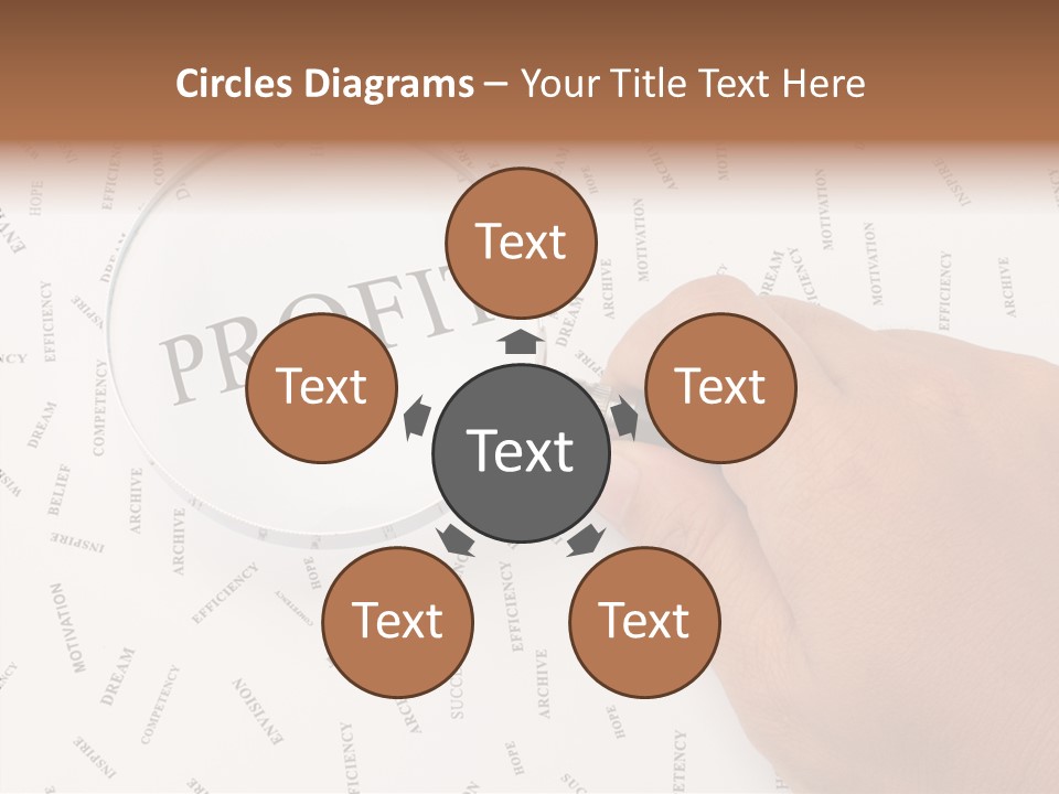 White Caregiver Senior PowerPoint Template