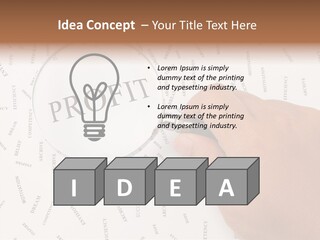 White Caregiver Senior PowerPoint Template