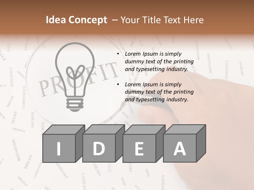 White Caregiver Senior PowerPoint Template