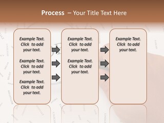 White Caregiver Senior PowerPoint Template