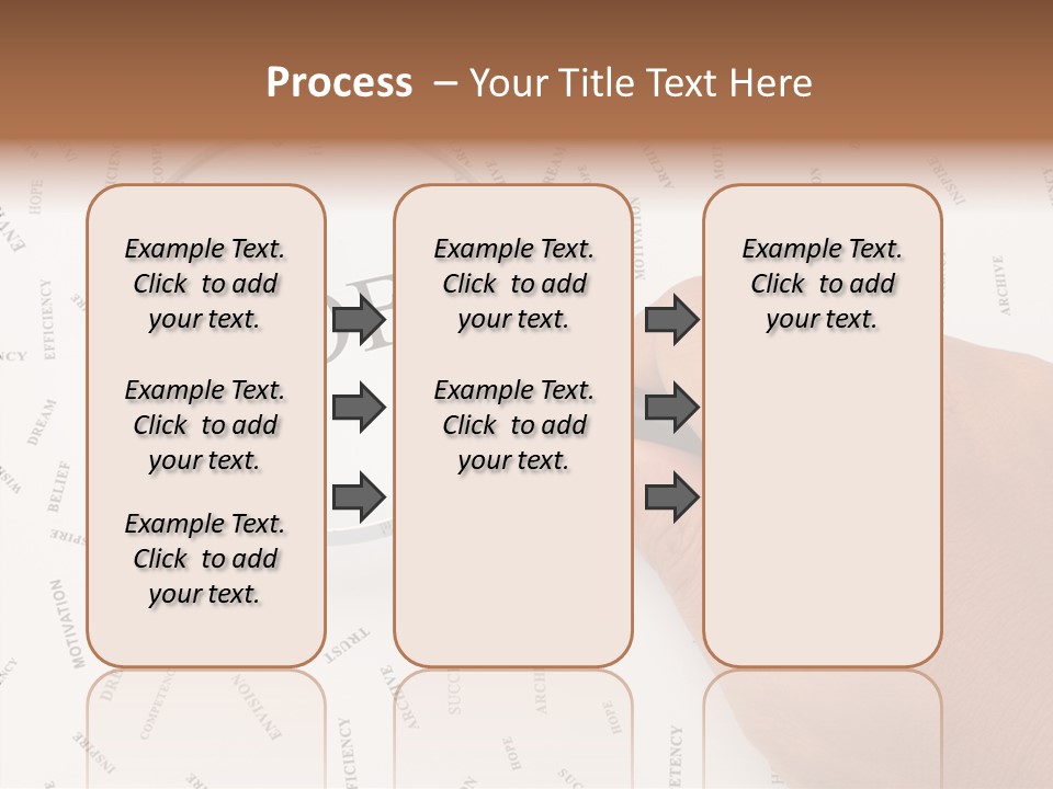 White Caregiver Senior PowerPoint Template