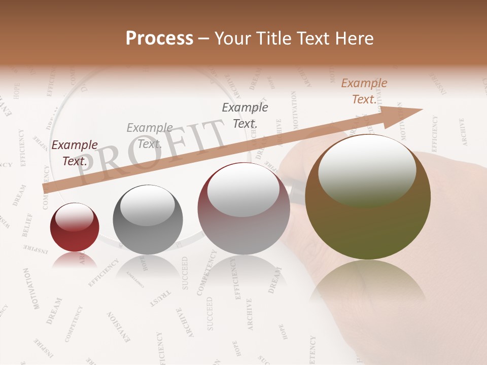 White Caregiver Senior PowerPoint Template