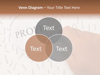 White Caregiver Senior PowerPoint Template