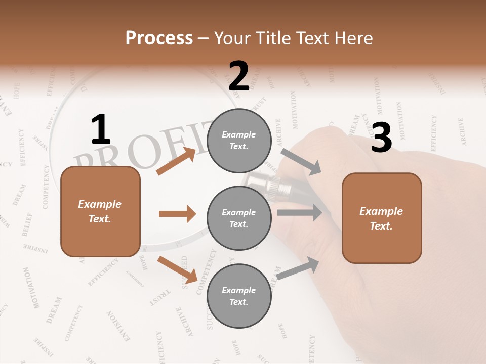 White Caregiver Senior PowerPoint Template