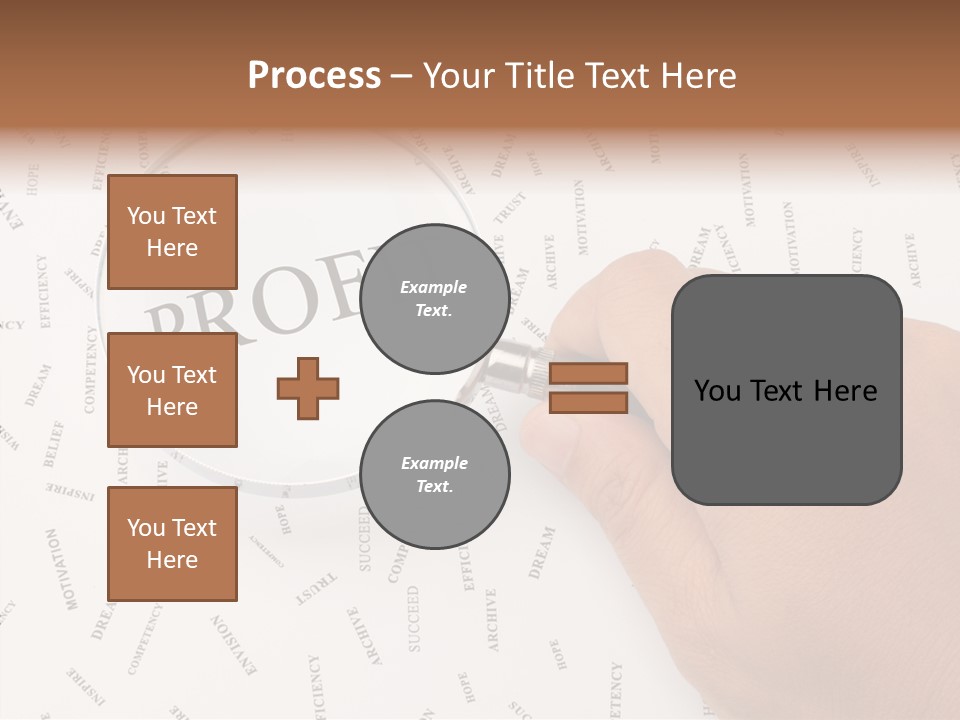 White Caregiver Senior PowerPoint Template