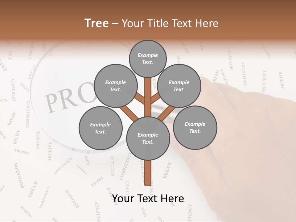 White Caregiver Senior PowerPoint Template