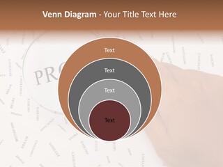 White Caregiver Senior PowerPoint Template