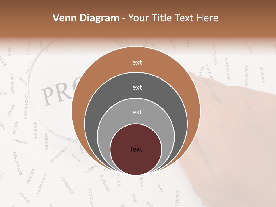 White Caregiver Senior PowerPoint Template
