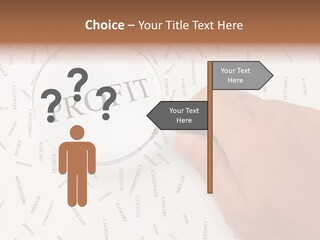 White Caregiver Senior PowerPoint Template