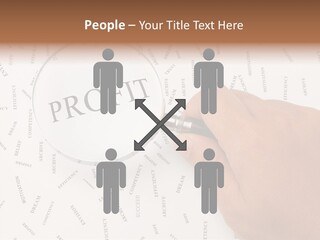 White Caregiver Senior PowerPoint Template