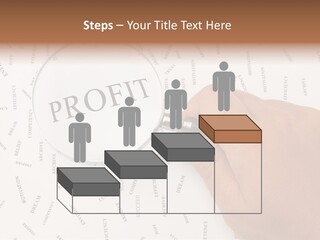 White Caregiver Senior PowerPoint Template