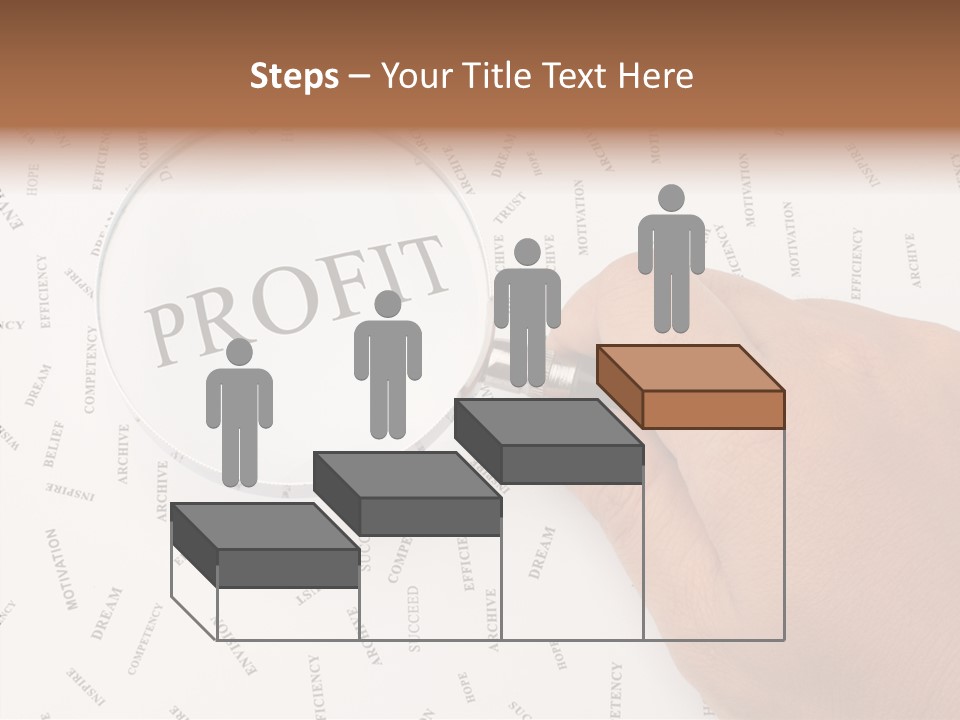 White Caregiver Senior PowerPoint Template