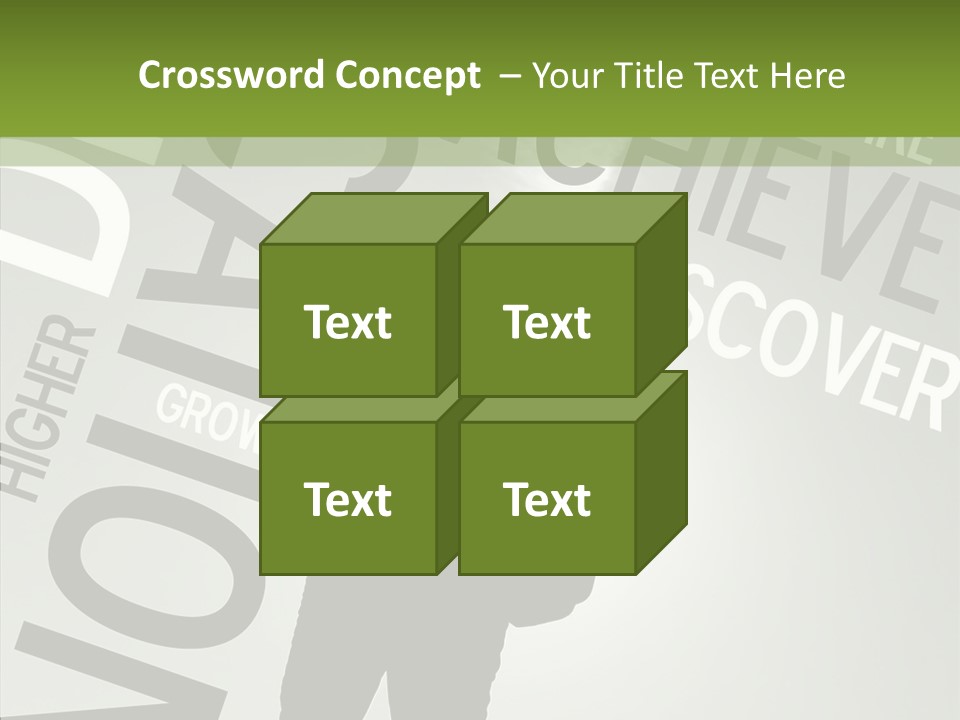 Touching Background Assist PowerPoint Template