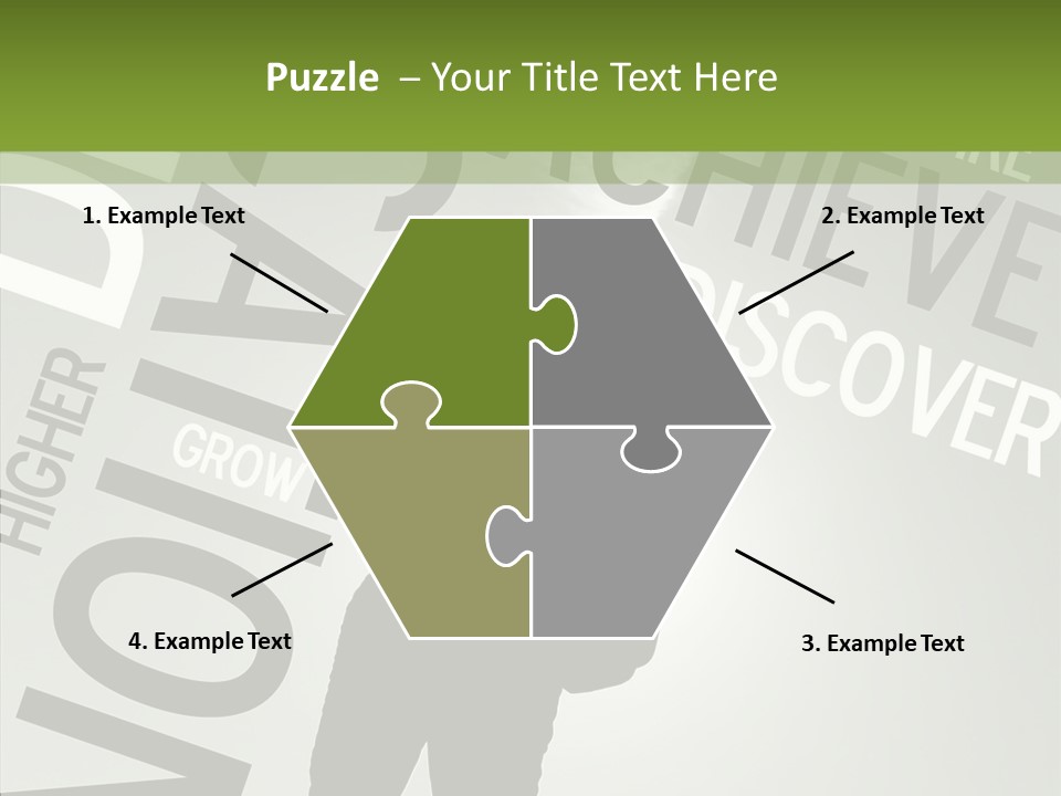 Touching Background Assist PowerPoint Template