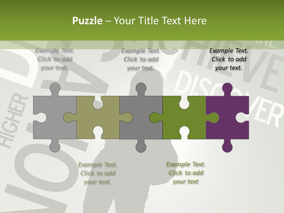 Touching Background Assist PowerPoint Template